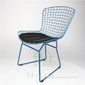 Indoor Powder Coated Metal Furniture Bertoia Wire Side Chair